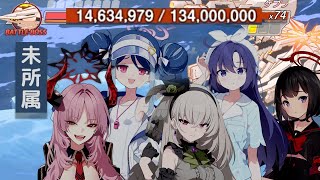 【#ブルアカ】未クリアHP10.9%残し　総力戦ゲブラ torment 🍅 屋外【無編集】