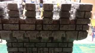 Castle Terrain, Adventurers Keep Project WIP 4 - Detailing the Tower