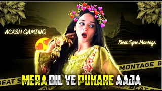 Mera Dil ❤️ Ye Pukare Aaja (Tik Tok Remix) - beat sync montage || pubg beat sync montage ||