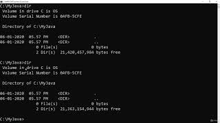 3 First Java Program using Notepad