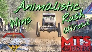 CHRIS LIBAK TAKES THE WIN AT RUSH OFFROAD IN ANIMALISTIC MEGA TRUCK SERIES
