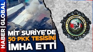 MİT'ten PKK'ya Nokta Atışı Operasyon! 50 Hedef İmha Edildi