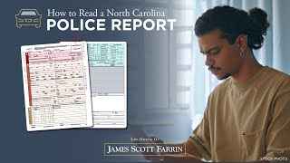 How to Read a North Carolina Car Accident Report