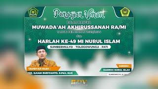 || PENGAJIAN UMUM | DALAM RANGKA MUWADDA'AH AKHIRUSSANAH RA/MI NURUL ISLAM TLOGOWUNGU ||