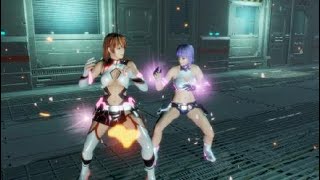 DEAD OR ALIVE 6　かすみvsあやね 光る！SFボディースーツ(コスチューム)  ウォッチモードプレイ