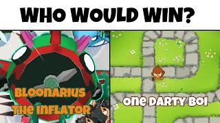 Can one Dart Monkey Beat ALL of Elite Bloonarius in Bloons TD 6?