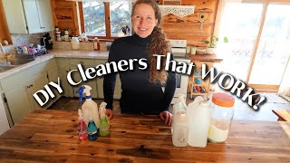 NEVER Buy Store-bought Again! 4 DIY Cleaners That Work!