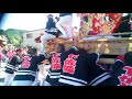 2018.10 21　下佐備 甘南備出発（富田林市祭礼）