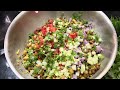 tasty sprouted chana and moong salad or tadka high protein sprout salad youtube