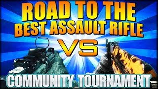 AK-47 vs HONEYBADGER - Rd.1 Match "Road to the Best Assault Rifle" Tournament (CALL OF DUTY)