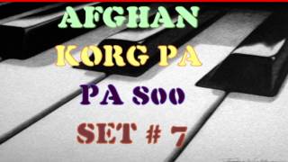 Afghan korg pa 800 set # 7 Afghan Rhythm Afghan beats