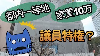 都内一等地１LDK家賃10万、議員宿舎って！？【マスクにゃんニュース】