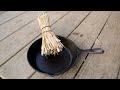 Never Have A Dirty Pan Again: Bushcraft Hack for Cleaning Cast Iron and Camp Cookware