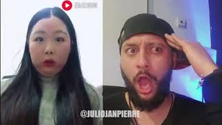 【Tik Tok】【抖音】老外看到懷疑人生！ ！老外看抖音大臉挑戰反應.flv