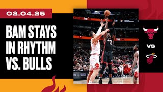 Bam Adebayo 23 PTS 8 REB 4 AST | Miami HEAT vs. Chicago Bulls | February 4, 2025