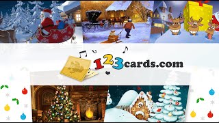 Christmas Ecards From 123cards Com