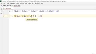 Python Practice 93 How to select Even Numbers from list,
