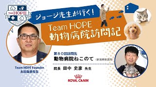 【動物病院ねこのて】ジョージ先生が行く！ Team HOPE 動物病院訪問記