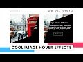 CSS Image Hover Effects | Html CSS Clip-path Hover Effect