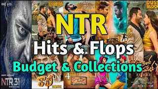 Jr NTR All Movies Budget And Box Office Collection | Jr NTR Hits And Flops | Shekar Review
