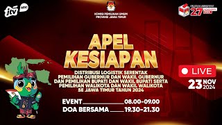 LIVE I APEL KESIAPAN LOGISTIK KPU TAHUN 2024 | JTV