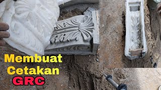 Cara membuat cetakan korbel ornamen GRC.