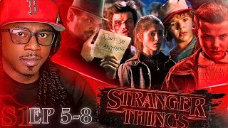 Im Fully Invested Now!!  * Stranger Things *   Reaction Ep 1x5 1x6 1x7 1x8