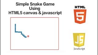 Simple Snake Game Using HTML5 canvas & javascript