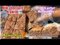 Milk Chocolate Brownie Recipe|No FaiL Perfect Measurments #freebakingclass #brownie #browniescake