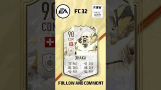 Granit Xhaka fifa evolution🔥#fifa23 #unholy #pumpkin #fyp #shorts #football