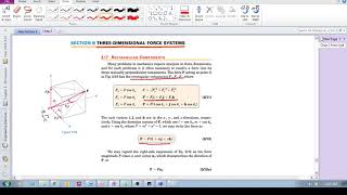Chap 2.7 - Rectangular components (three dimensional) (a)