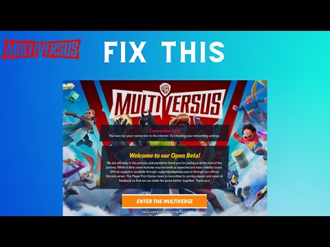 How to Fix Connection Lost in MultiVersus