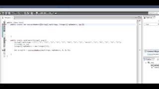 Intermediate Java lesson 3, part 1