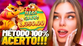 FORTUNE TIGER NOVO MÉTODO PARA GANHAR NO JOGO DO TIGRINHO COMO JOGAR NO TIGRINHO E GANHAR!