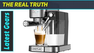 KOTLIE CM5180 Espresso Coffee Machine: Elevate Your Coffee Experience!