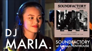 DJ MARIA.【SOUNDFACTORY】2020,NOV.29,at Sankeys PENTHOUSE,Tokyo,JP