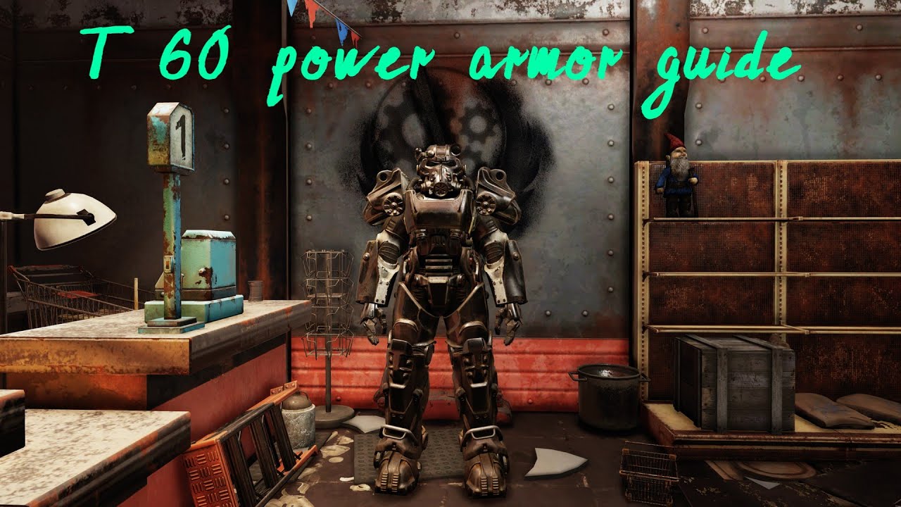 T 60 Power Armor Guide 2022 (Fallout 76) - YouTube