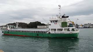 尾道水道を行き交う船　福集丸　onomichi port