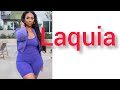 LAQUIA/American glamorous curvymodel&brand ambassador-asmr fashionshow&tips.💝💯💋