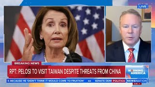 GOP congressman: 'Excited' Pelosi visiting Taiwan l Morning in America