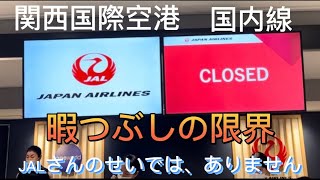 関西国際空港　出発より早く空港に着いたので、暇つぶしに色々と見て回りましたが…