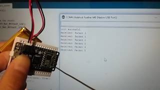 Testing the Adafruit Feather M0 RFM69