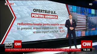 Ofertele pregătite de UE pentru a opri războiul economic cu SUA