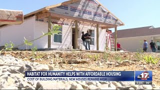 Habitat for Humanity builds affordable housing as inflation keeps prices high