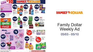 Family Dollar Weekly Ad 05/03 - 05/10