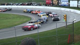 Flamboro speedway,  Thunder car crash