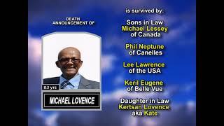 Michael Lovence ~ Long Obituary