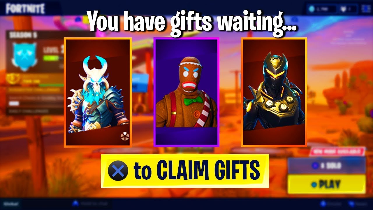 How To GIFT Skins In Season 5... (Fortnite Battle Royale - Gifting ...