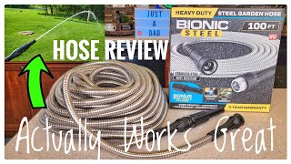 Bionic Steel Garden Hose Review   Actually Works Great!