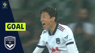 Goal Ui Jo HWANG (7' - GdB) AS SAINT-ÉTIENNE - FC GIRONDINS DE BORDEAUX (1-2) 21/22